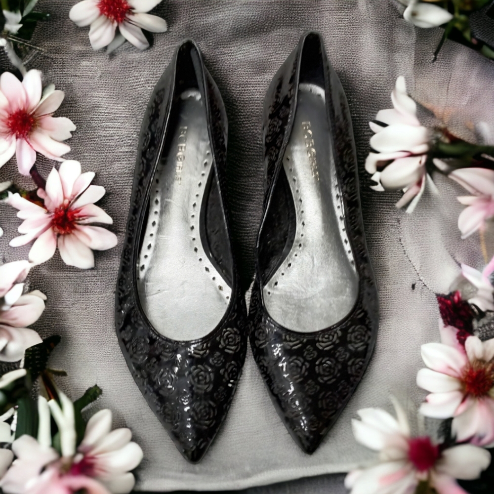 BCBGirls Fancy Black Flats